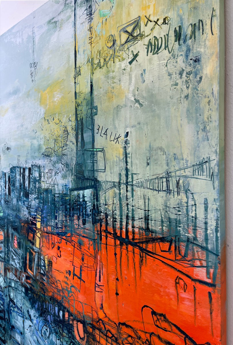 Mind Matter<br>110x110x2.5cm<br>43.3”x43.3”x1”