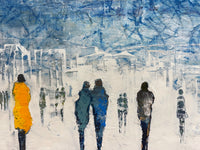 November Night <br>40.5x50.5x3 cm<br>16"x20"x1"
