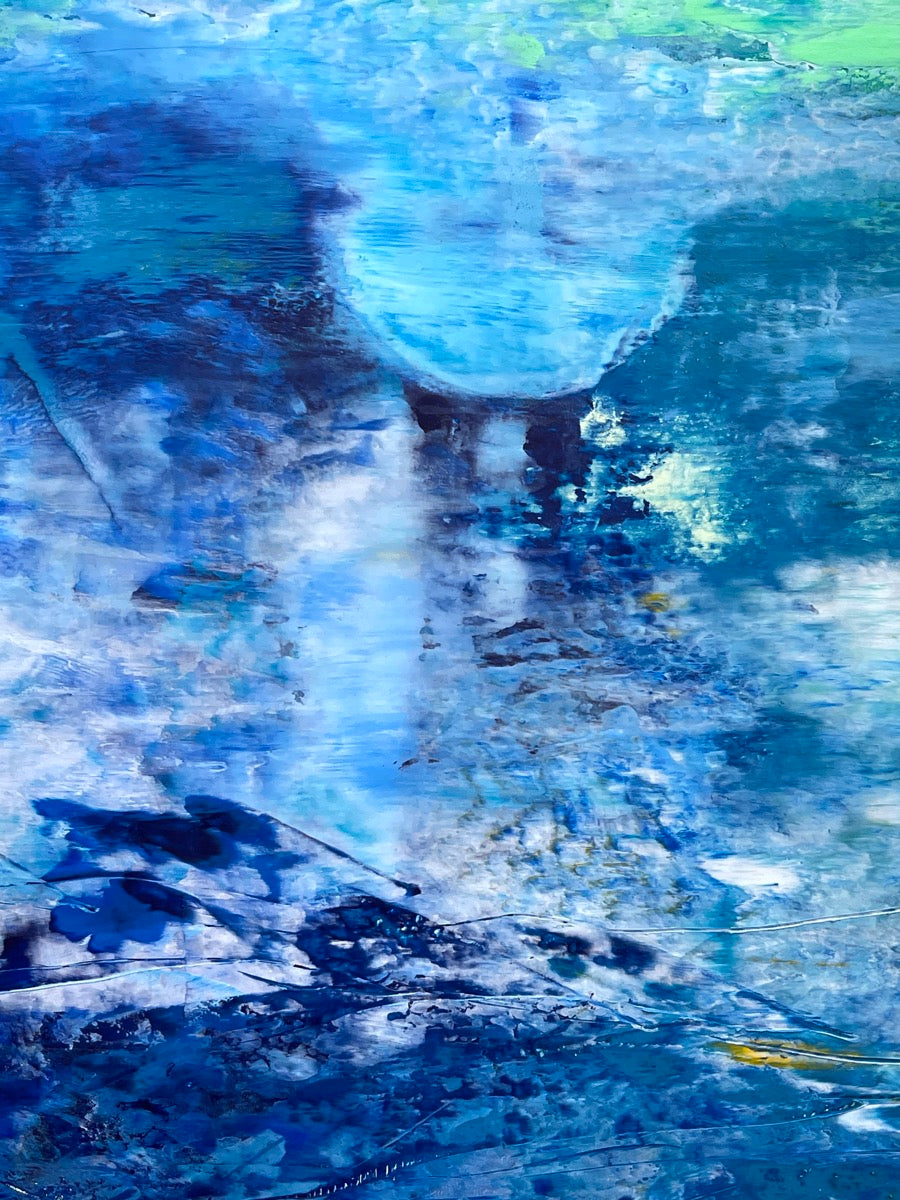 On An Impulse <br>76x76x3 cm<br>30”x30”x1.2"