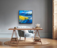 On An Impulse <br>76x76x3 cm<br>30”x30”x1.2"
