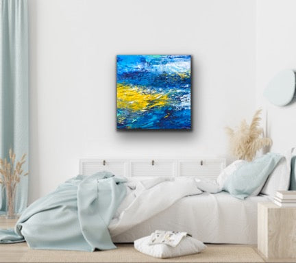 On An Impulse <br>76x76x3 cm<br>30”x30”x1.2"