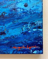 On An Impulse <br>76x76x3 cm<br>30”x30”x1.2"
