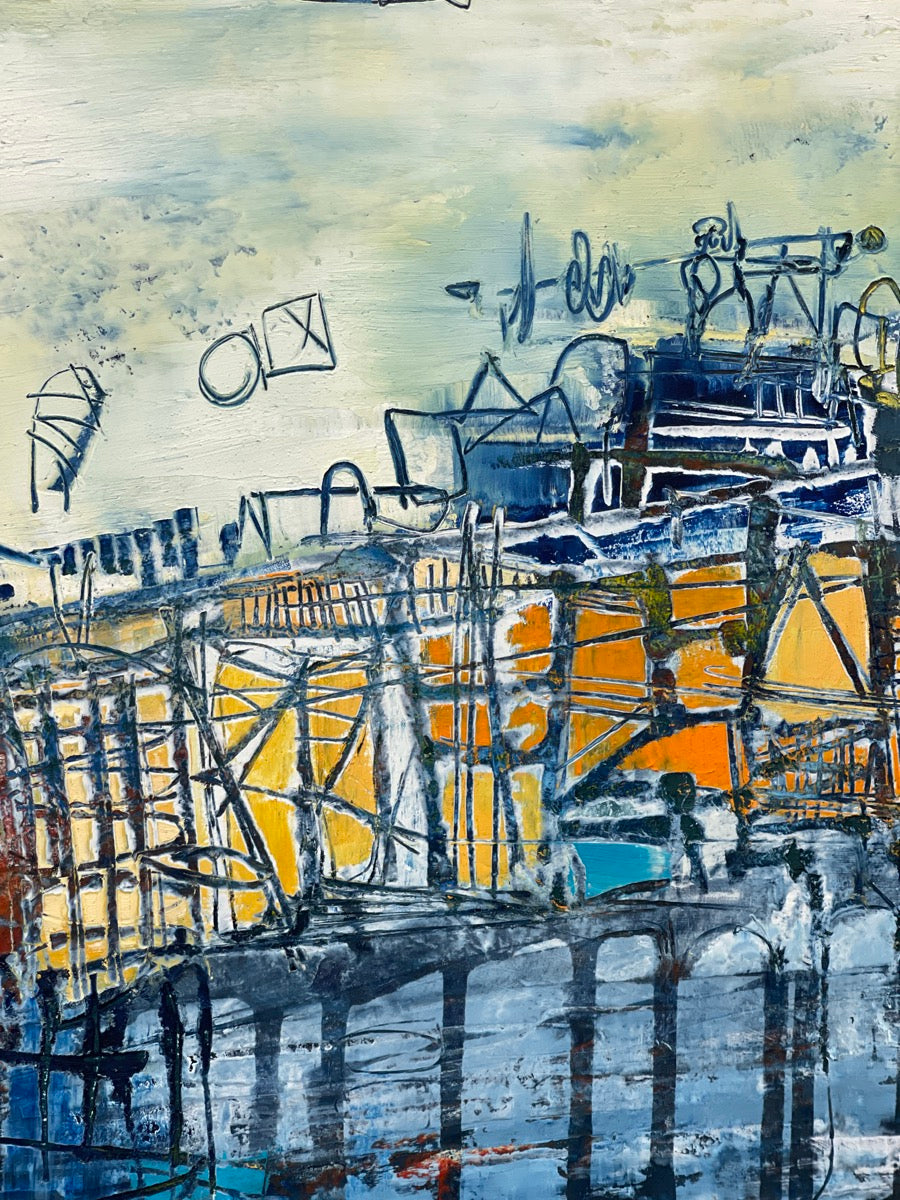 Show Me Your Vision<br>76.2x76.2x1.9cm<br>30”x30”x0.75”