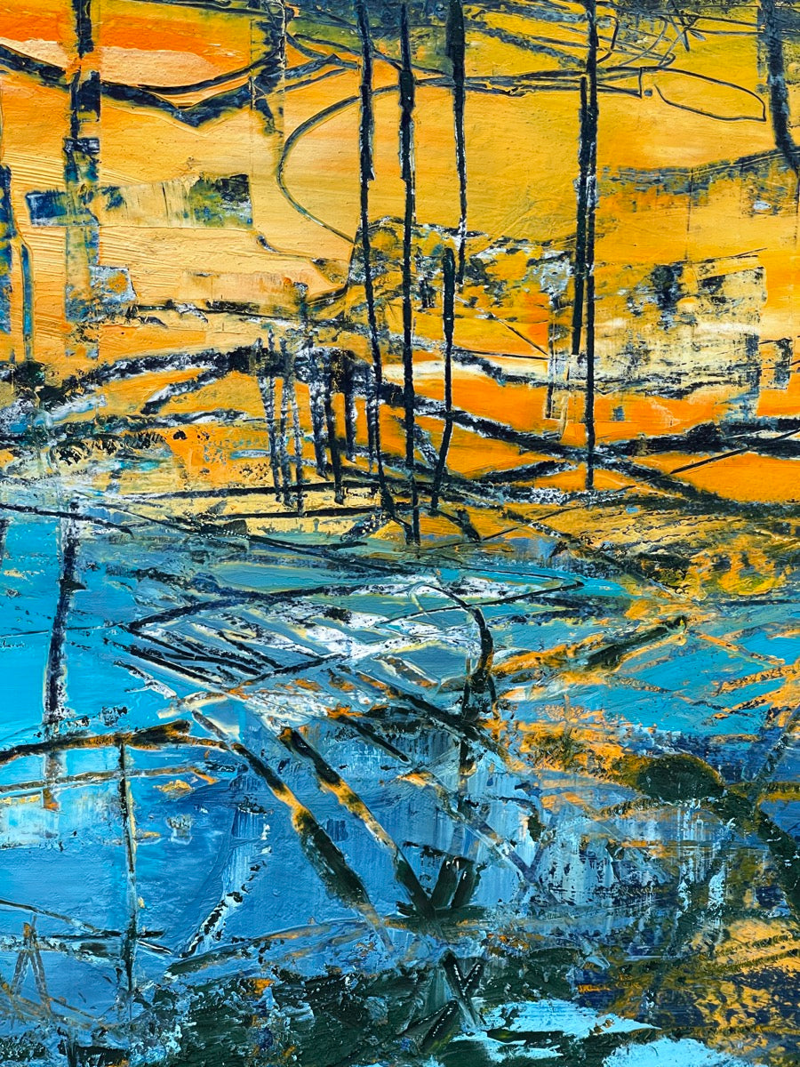 Show Me Your Vision<br>76.2x76.2x1.9cm<br>30”x30”x0.75”