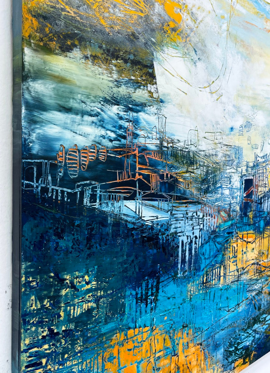 Show Me Your Vision<br>76.2x76.2x1.9cm<br>30”x30”x0.75”