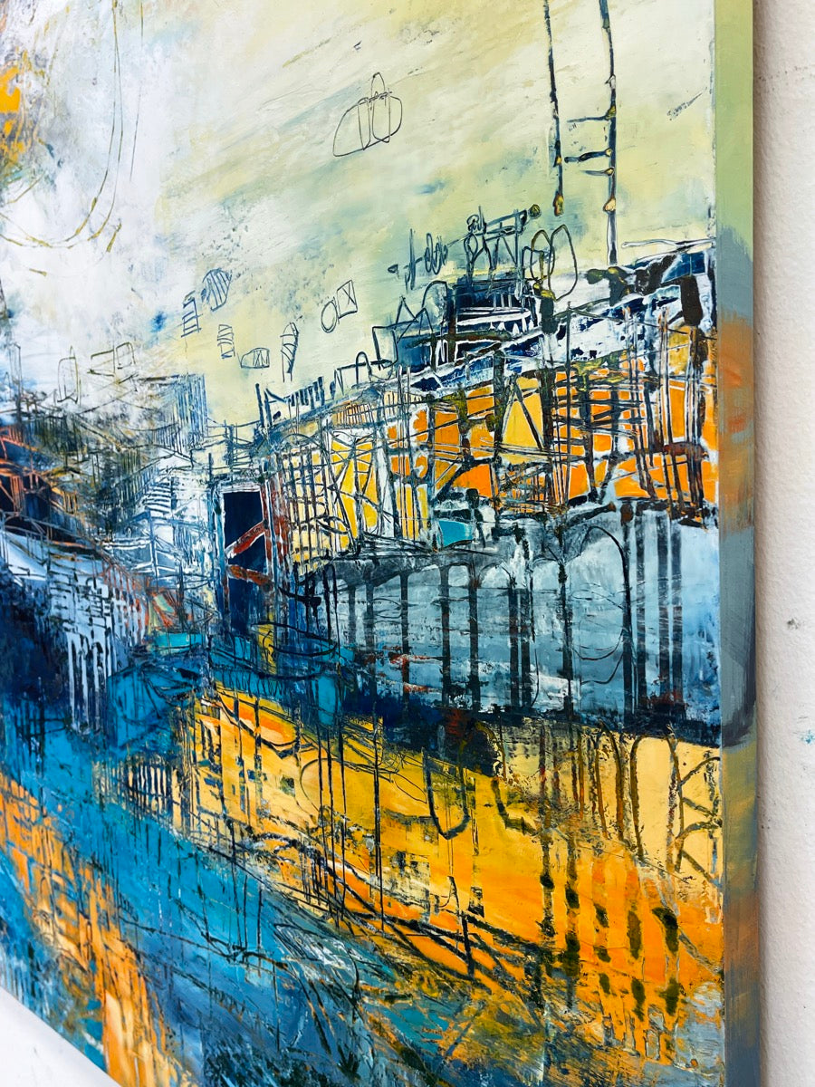 Show Me Your Vision<br>76.2x76.2x1.9cm<br>30”x30”x0.75”