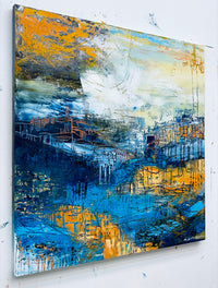 Show Me Your Vision<br>76.2x76.2x1.9cm<br>30”x30”x0.75”