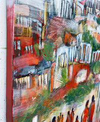 The Edge Of Translucence <br>100x100x2.5 cm<br>39.4”x39.4”x1”