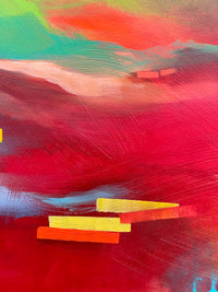 A Bright Sunny Day <br>100x100x2.5 cm<br>39.4”x39.4”x1”