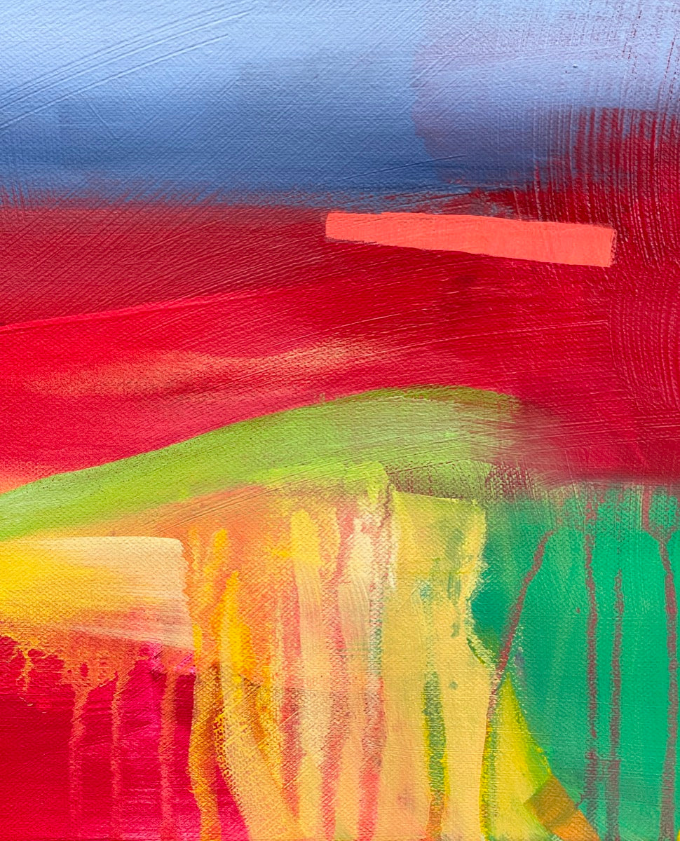 A Bright Sunny Day <br>100x100x2.5 cm<br>39.4”x39.4”x1”