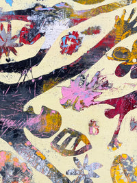 A Contemporary Tale <br>103x103x3 cm<br>40.5"x40.5"x1.2"