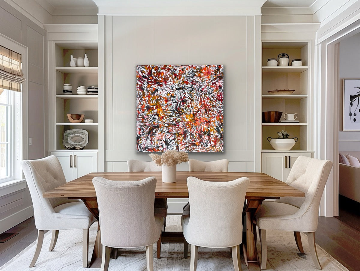 Ad Infinitum <br>103x103x3 cm<br>40.5"x40.5"x1.2"