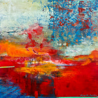 As Time Passes By <br>61x61x4 cm<br>24"x24"x1.8"