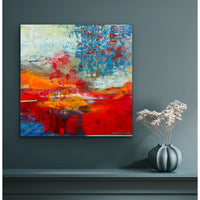 As Time Passes By <br>61x61x4 cm<br>24"x24"x1.8"