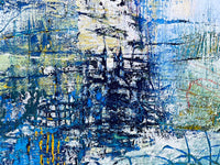 Boat On A Wire <br>28x35x2cm<br>11”x14”x0.8”