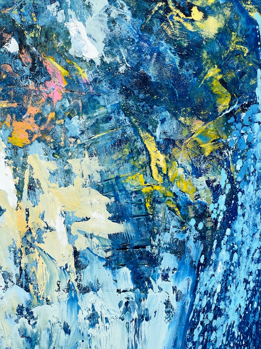 Burst<br>122x30x4 cm<br>48”x12”x1.5"