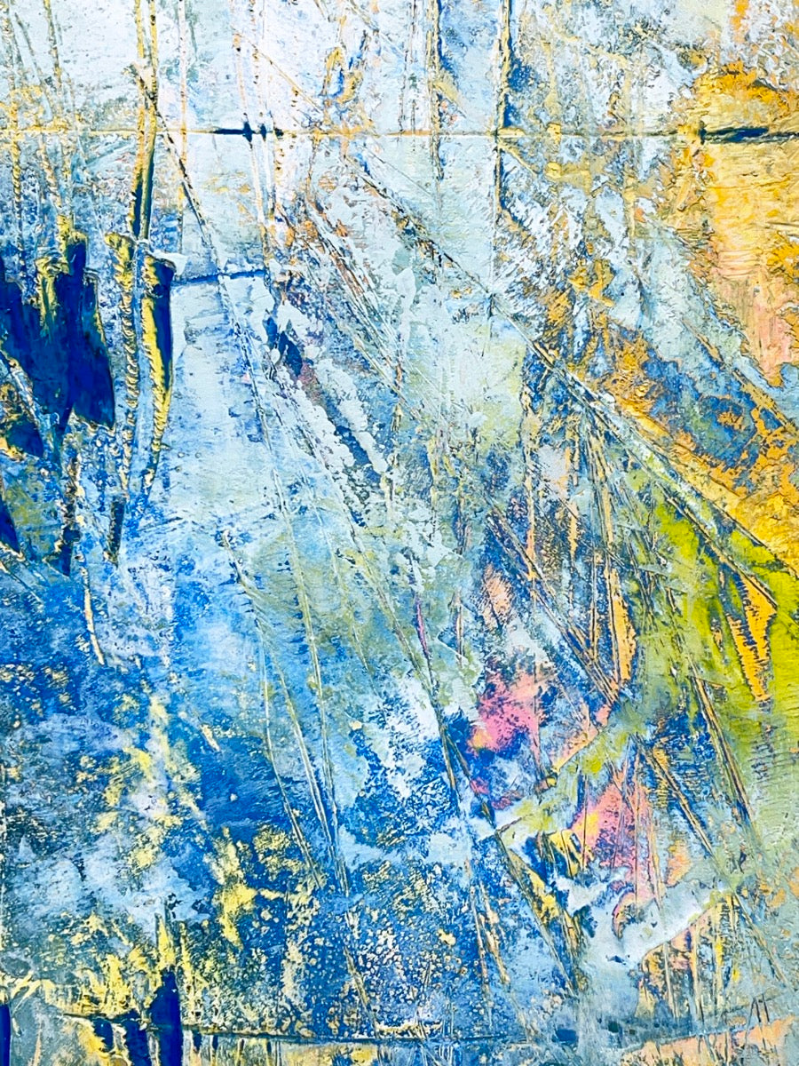 Burst<br>122x30x4 cm<br>48”x12”x1.5"