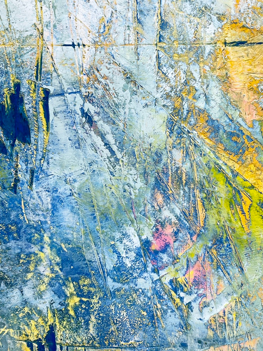 Burst<br>122x30x4 cm<br>48”x12”x1.5"