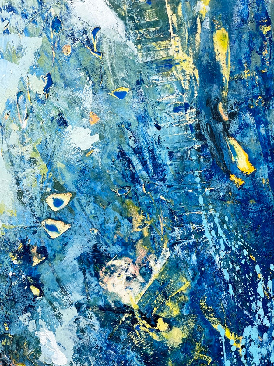 Burst<br>122x30x4 cm<br>48”x12”x1.5"