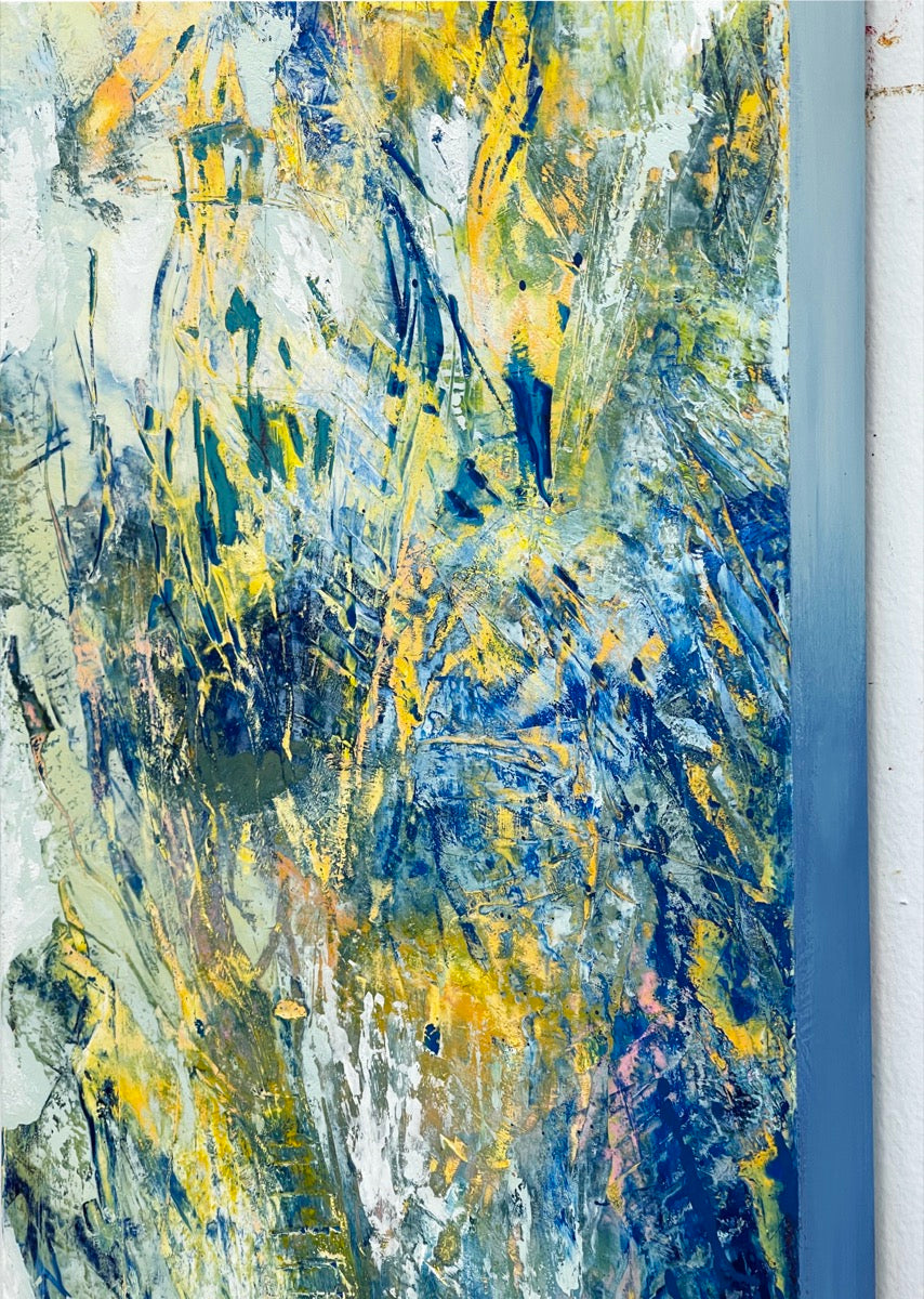 Burst<br>122x30x4 cm<br>48”x12”x1.5"