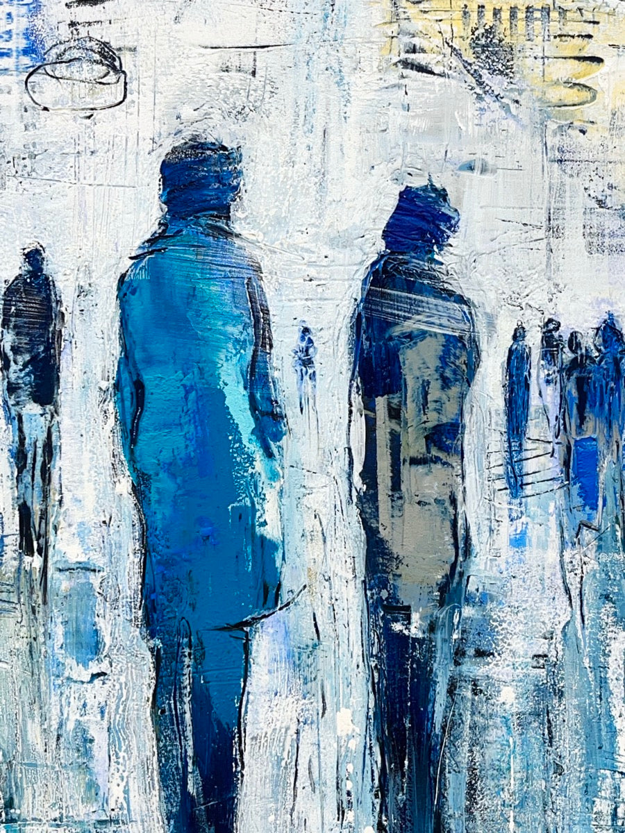 Enter The Dancer<br>40x50x2 cm<br>15.7"x19.7"x0.8"