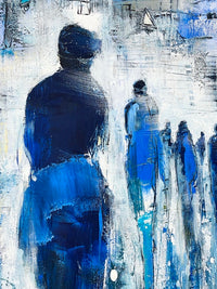 Enter The Dancer<br>40x50x2 cm<br>15.7"x19.7"x0.8"