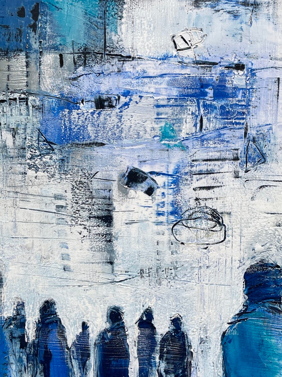 Enter The Dancer<br>40x50x2 cm<br>15.7"x19.7"x0.8"