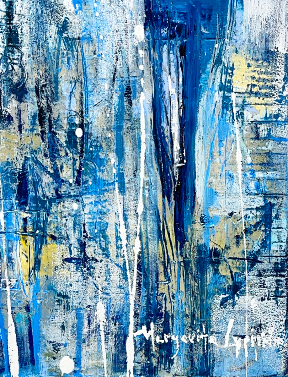 Enter The Dancer<br>40x50x2 cm<br>15.7"x19.7"x0.8"