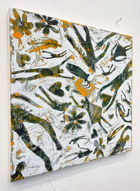 Falling Together <br>40x40x2.5 cm<br>15.8"x15.8"x1"