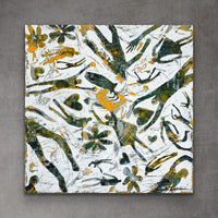 Falling Together <br>40x40x2.5 cm<br>15.8"x15.8"x1"