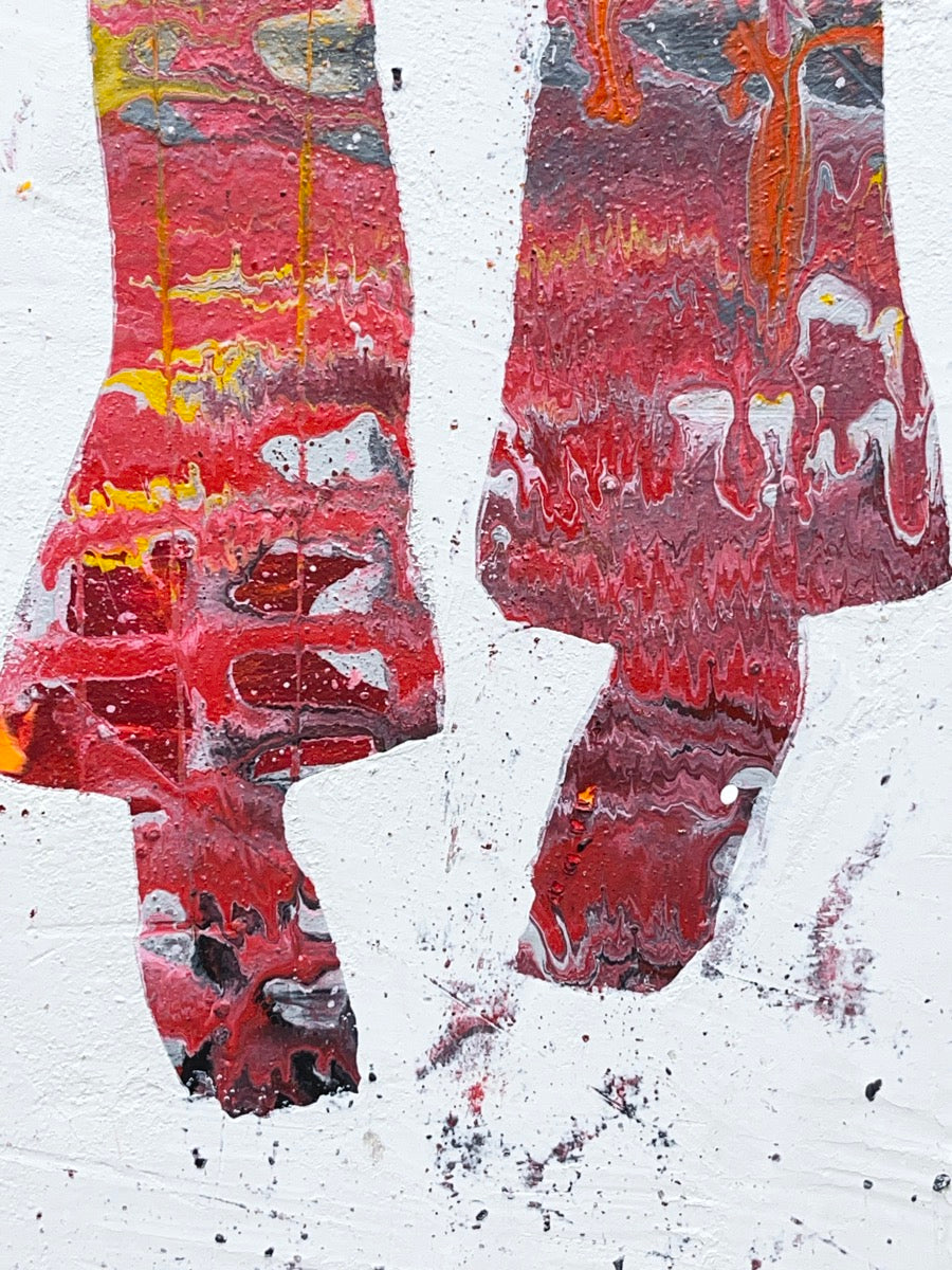 Friends <br>40x40x2.5 cm<br>15.8”x15.8"x1"