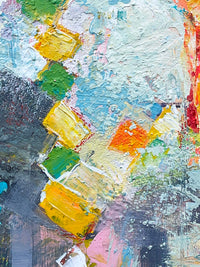 Happy As We Go<br>40x50x2 cm<br>15.7"x19.7"x0.8"