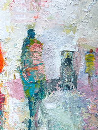 Happy As We Go<br>40x50x2 cm<br>15.7"x19.7"x0.8"