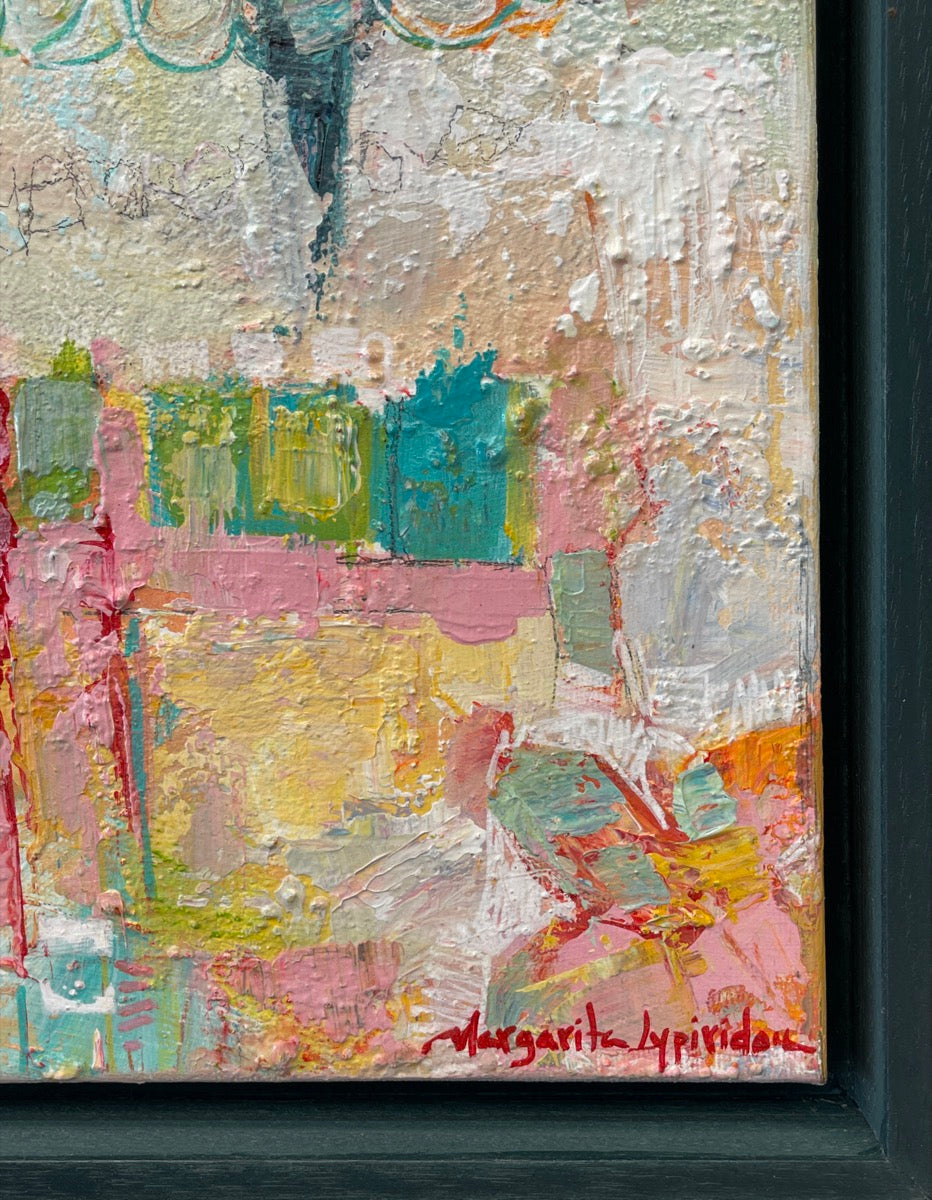 Happy As We Go<br>40x50x2 cm<br>15.7"x19.7"x0.8"