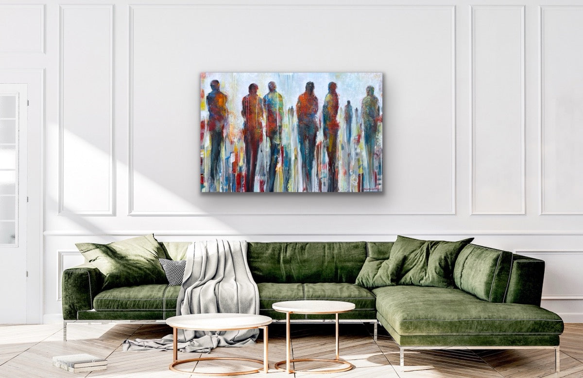 If You Could See Me Now <br>102x152x3.8 cm cm<br>40"x60"x1.5"