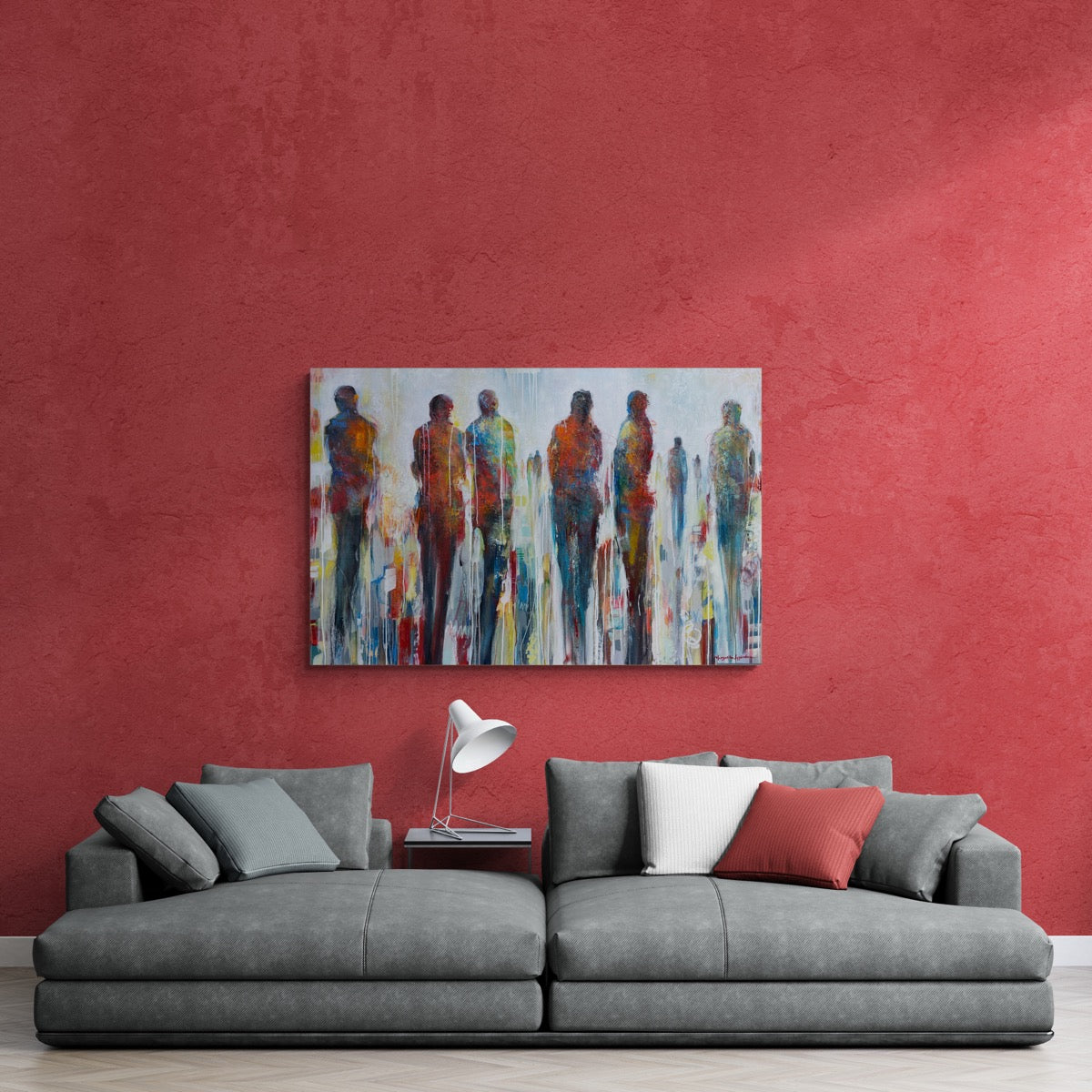 If You Could See Me Now <br>102x152x3.8 cm cm<br>40"x60"x1.5"