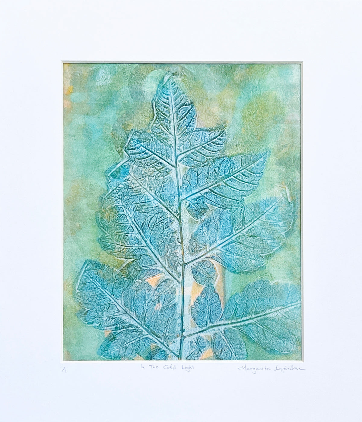 In The Cold <br>25x20 cm, 35x30 cm with mat <br>9.8”x7.9”, 13.8"x11.8" with mat