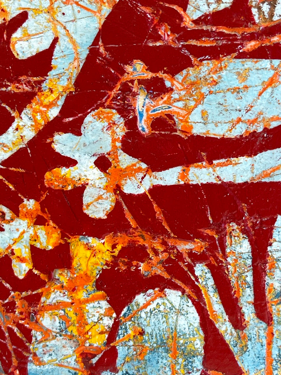 Joy Regained <br>15.5x15.5x2.5 cm<br>6.1”x6.1”x1”
