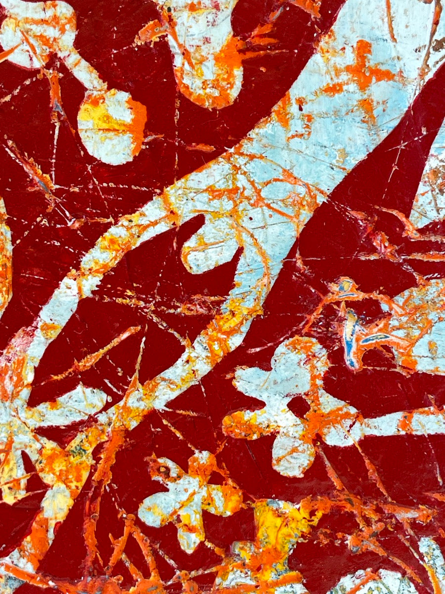 Joy Regained <br>15.5x15.5x2.5 cm<br>6.1”x6.1”x1”