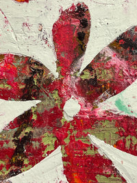 Love Me Love Me Not <br>40x40x2.5 cm<br>15.8"x15.8"x1"