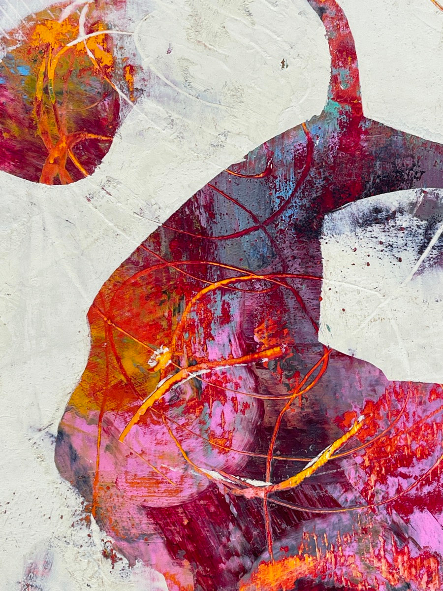The Elephant In The Room <br>110x125x2.5 cm<br>43.3"x49.2"x1"