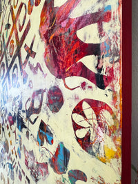 The Elephant In The Room <br>110x125x2.5 cm<br>43.3"x49.2"x1"