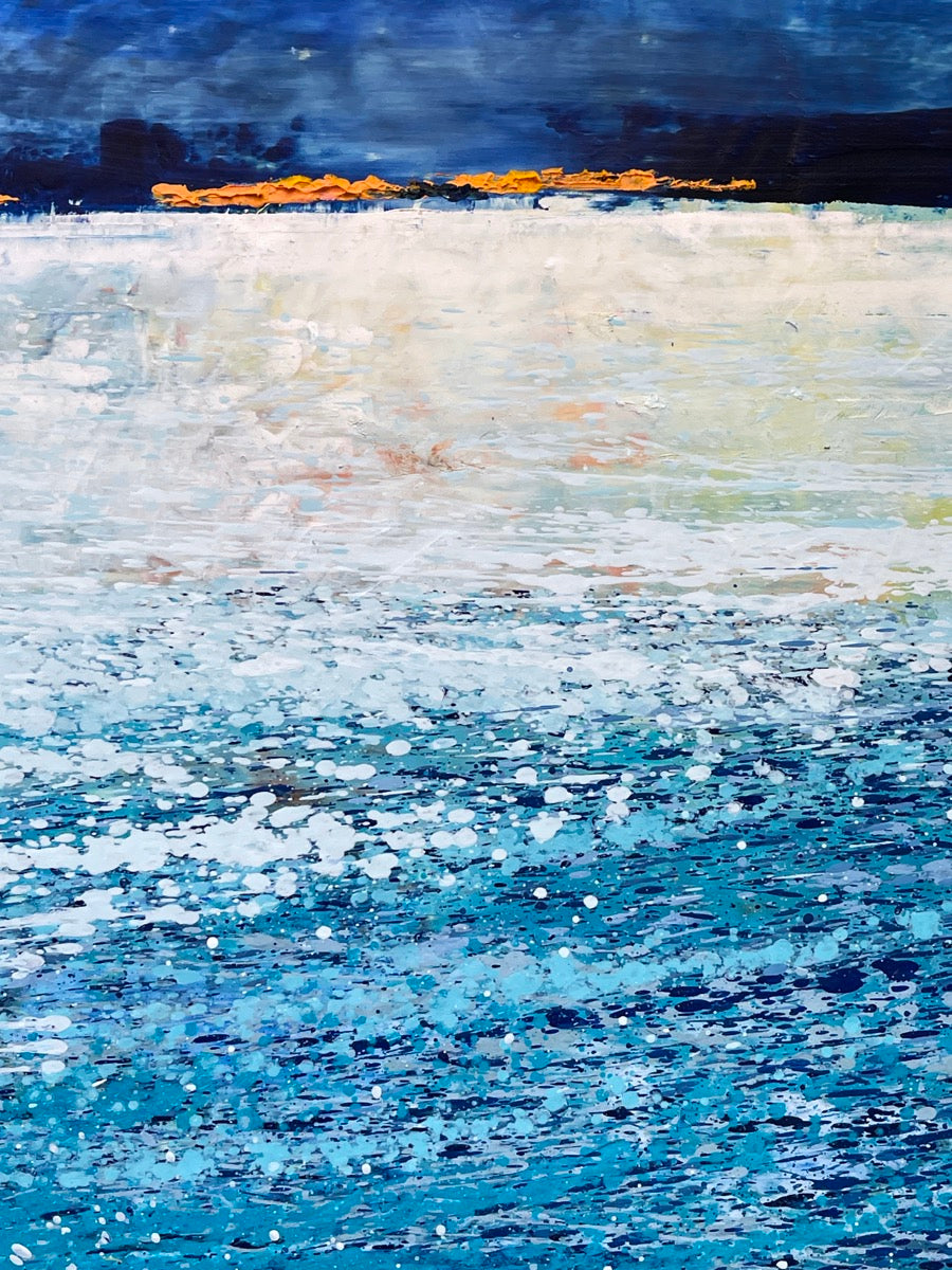 The Ocean Within<br>48x120x4cm<br>18.9"x47.2'x1.6"