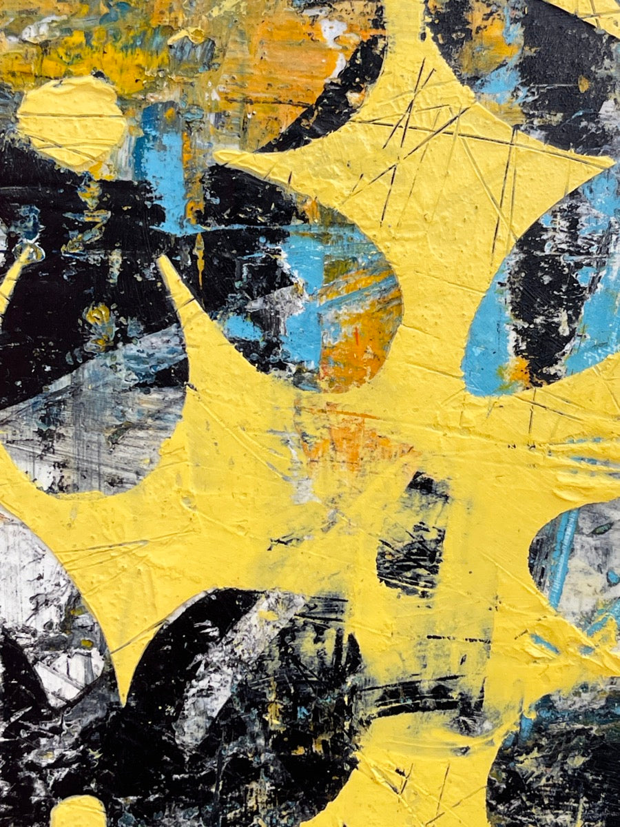Twenty Five Wishes <br>40x40x2.5 cm<br>15.8"x15.8"x1"