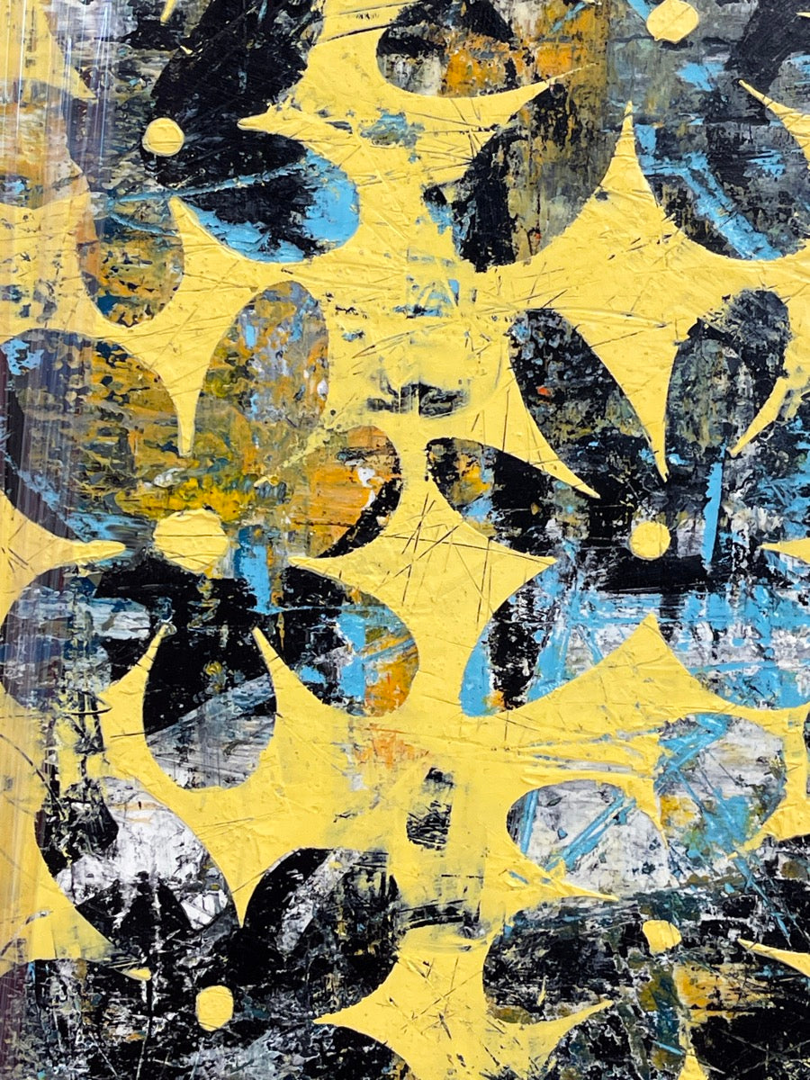 Twenty Five Wishes <br>40x40x2.5 cm<br>15.8"x15.8"x1"