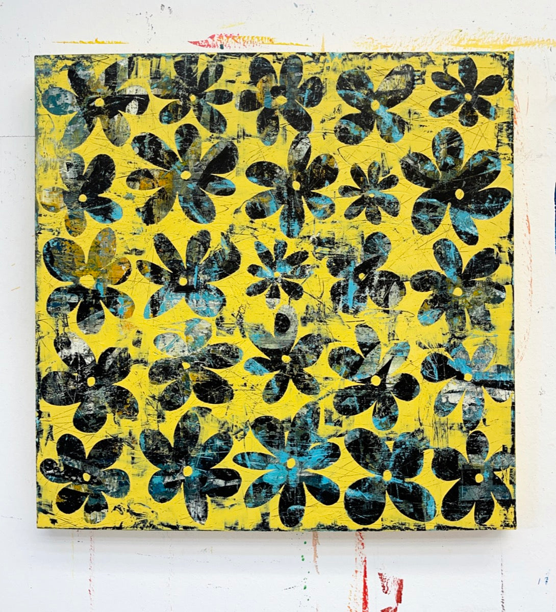 Twenty Five Wishes <br>40x40x2.5 cm<br>15.8"x15.8"x1"