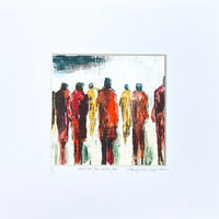 What Are You Waiting For <br>14x14 cm, 25x25 cm with mat<br>5.5”x5.5”, 9.8`’x9.8” with mat