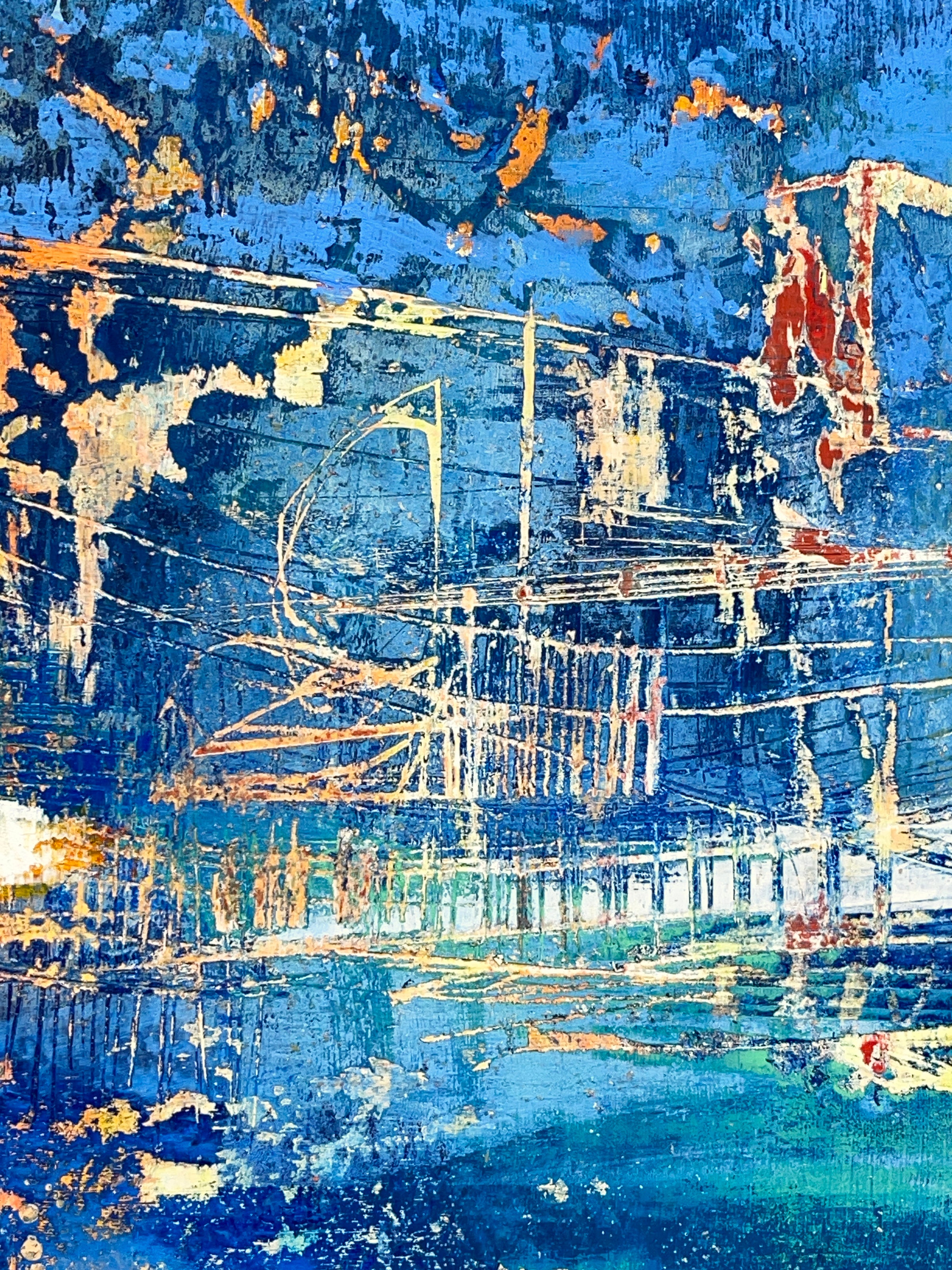 When The Seagulls Fall Asleep <br>30.5x22.9x2.5 cm<br>12”x9”x1”