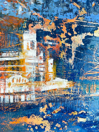 When The Seagulls Fall Asleep <br>30.5x22.9x2.5 cm<br>12”x9”x1”