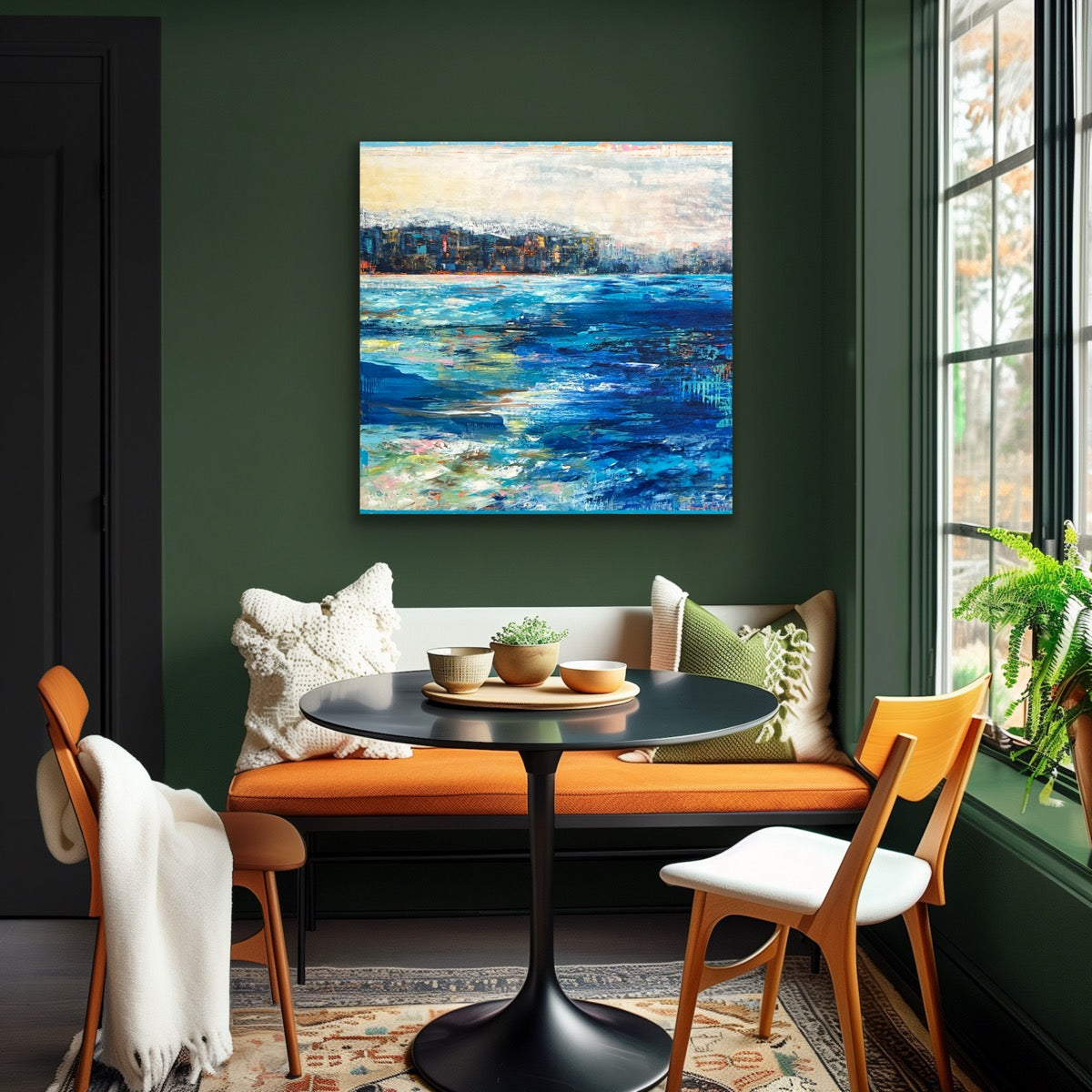 Bay View<br>104x104x3.8cm<br>41”x41”x1.5"